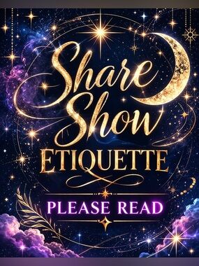 ✨Please Read if participating in my live shows✨